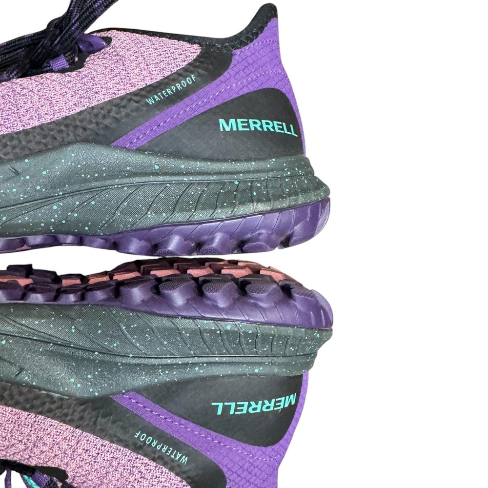 Merrell Antora 3 Shoes Womens Size 7.5 Purple Waterproof Trail Sneakers J034238 - Picture 7 of 11